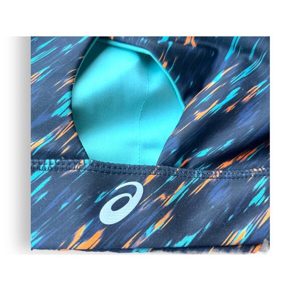 ASICS PR LYTE Sports Bra Medium Impact | Womens M | Night Shade/Sage Print NWT - Picture 7 of 10